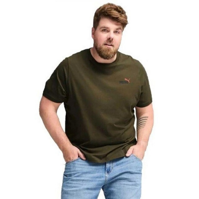 Puma Heren ess+ t-shirt UTPP5467_green large