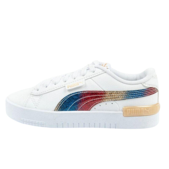 Puma Dames jada olympische leren trainers UTPP6298_white large