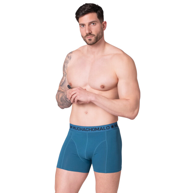 Muchachomalo Heren 12-pack boxershorts effen U-SOLID1010-958 large
