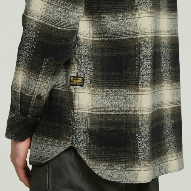 G-Star gpo overshirt d25388-e074 h567 asfalt arthur check 05633.940.0060 large