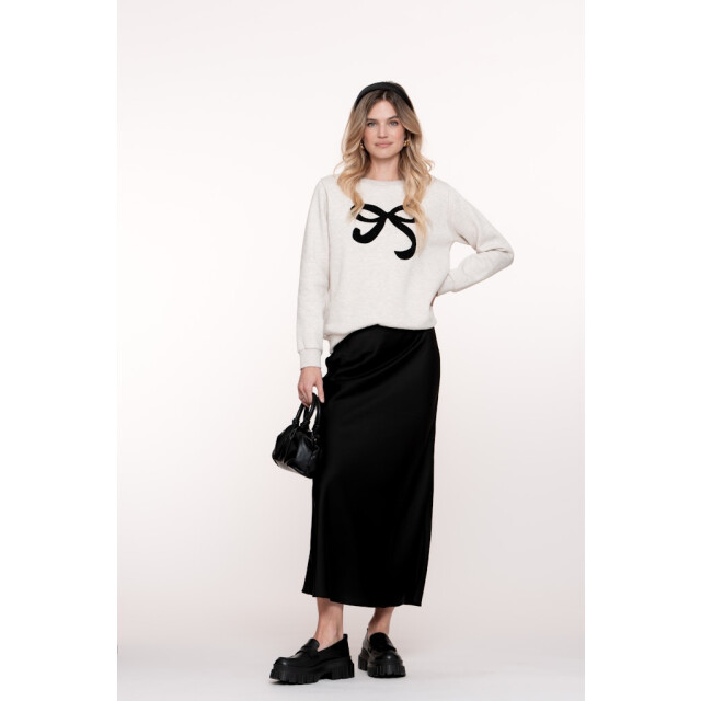 Geisha sweat with bow 52587-24 715 melange 06721.829.0033 large