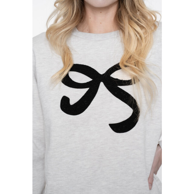 Geisha sweat with bow 52587-24 715 melange 06721.829.0033 large