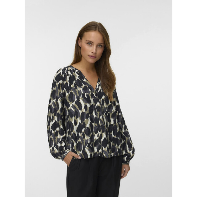 Vero Moda vmfanini l/s shirt wvn btq ga 10333395 mermaid 06615.940.0021 large