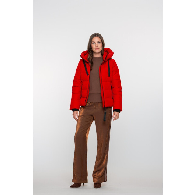 Geisha jacket with hood short 58518-12 450 red 06111.640.0019 large