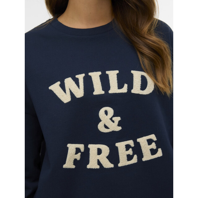 Vero Moda Vmgenesis ls sweatshirt jrs btq fr ga navy 4209.37.0023 large