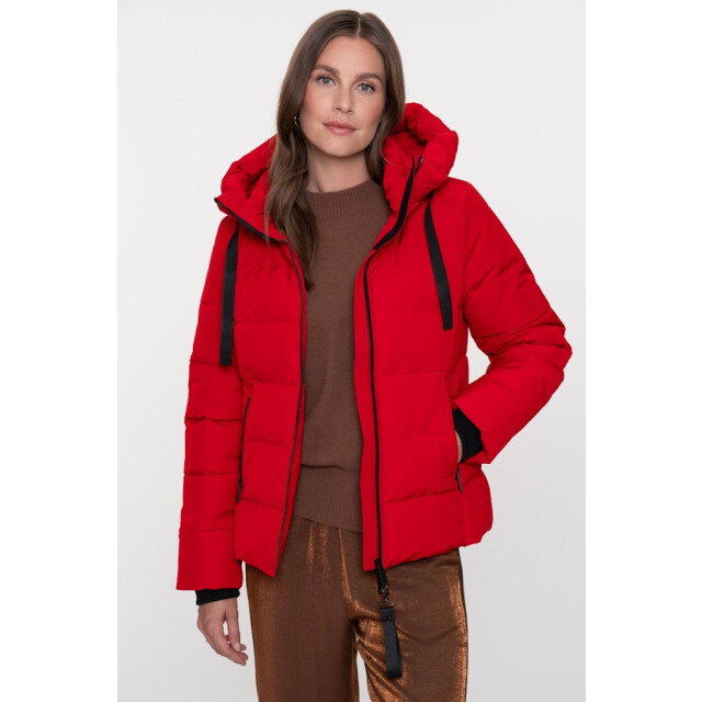 Geisha jacket with hood short 58518-12 450 red 06111.640.0019 large