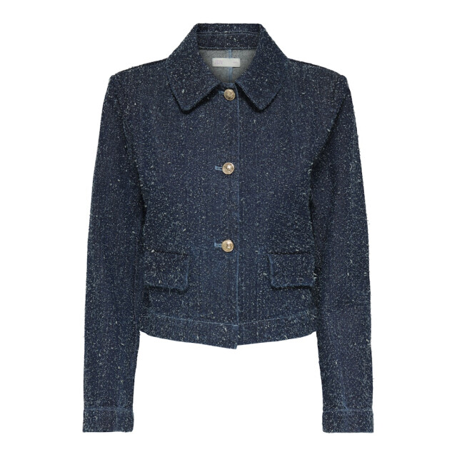 Jacqueline de Yong lady ls shacket dnm 15341468 dark denim 06121.211.0006 large
