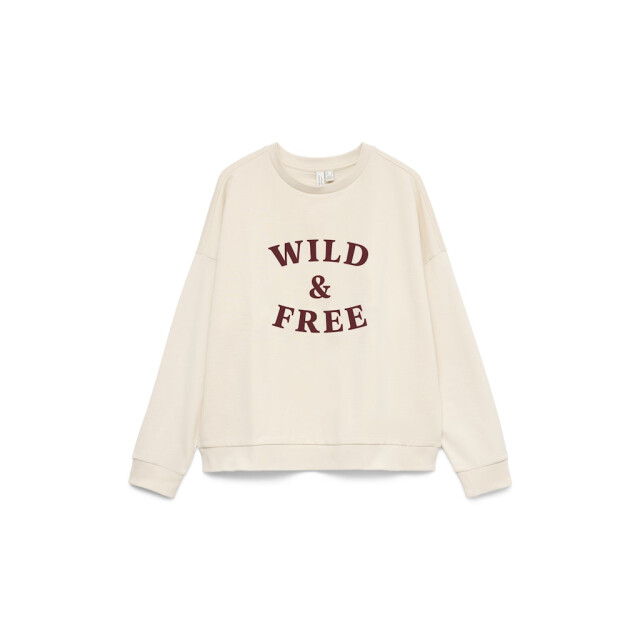 Vero Moda Vmgenesis ls sweatshirt jrs btq fr ga beige 4209.05.0039 large