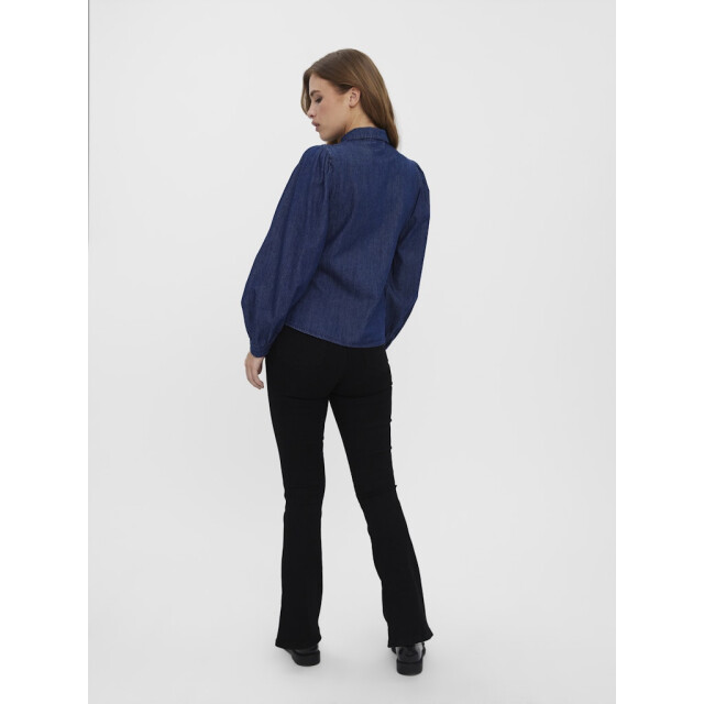 Vero Moda vmnily ls dnm shirt 10272328 dark blue denim 06615.267.0002 large