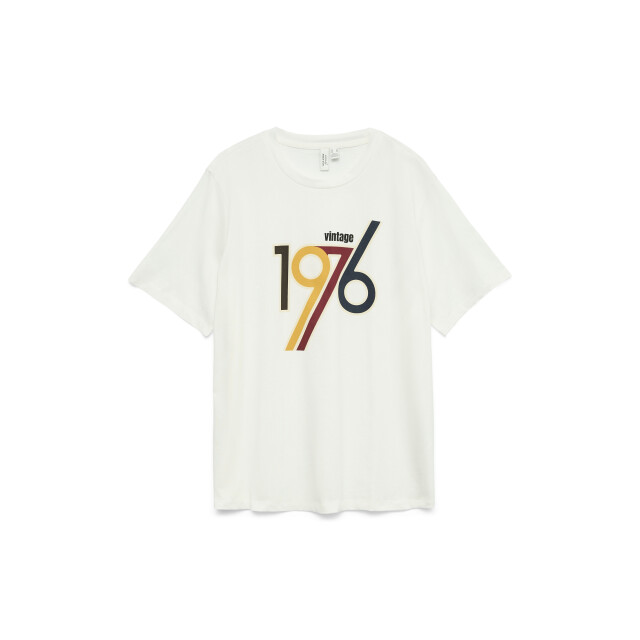 Vero Moda vmgiorgia o-neck t-shirt jrs btq fr 10335254 snow white 06011.112.0187 large