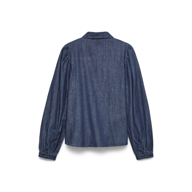Vero Moda vmnily ls dnm shirt 10272328 dark blue denim 06615.267.0002 large