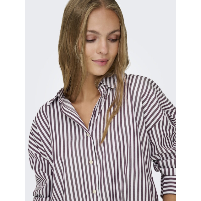 Jacqueline de Yong vesper l/s loose shirt wvn noos 15338857 cloud dancer fig 06615.849.0113 large