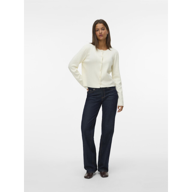 Vero Moda vmkristi ls o-neck cardigan boo 10331415 birch 06741.198.0058 large