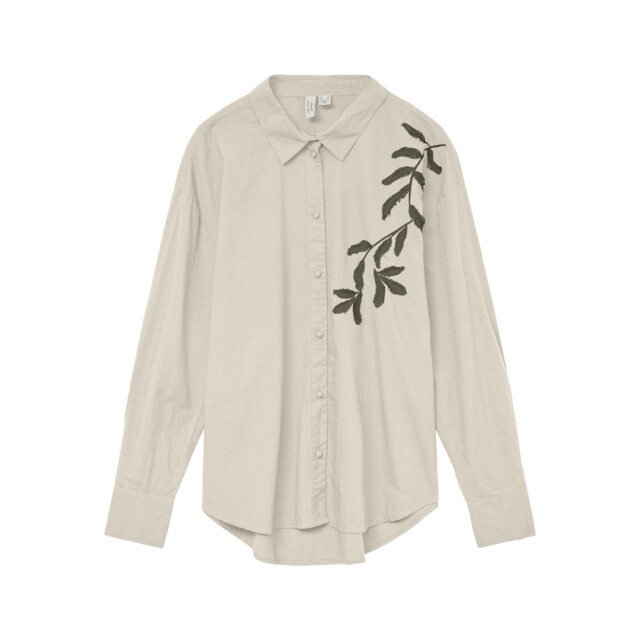 Vero Moda vmfern l/s shirt wvn btq ga 10333342 birch 06615.198.0112 large