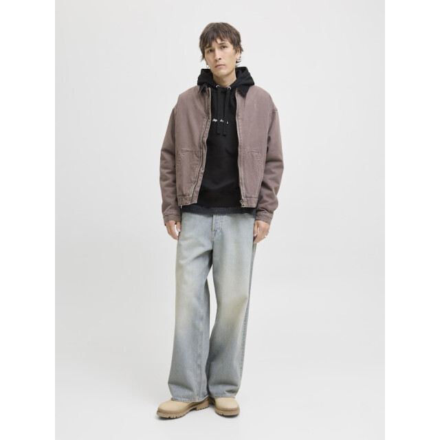 Jack & Jones jornorrebro emb sweat hood noos 12282861 black 05734.990.0050 large