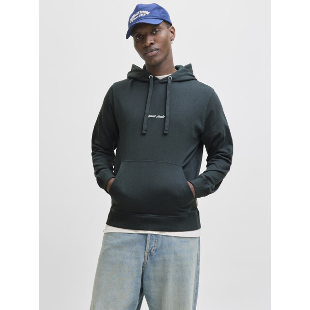 Jack & Jones jornorrebro emb sweat hood noos 12282861 forest river 05734.369.0036 large