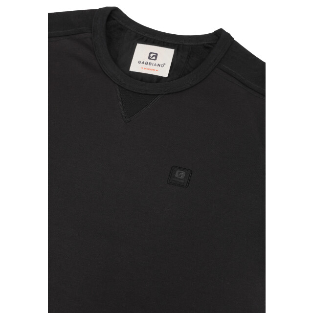 Gabbiano Heren trui 775771 201 black Gabbiano Polo 775771 201Black large