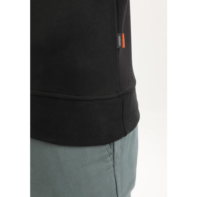 Gabbiano Heren trui 775771 201 black Gabbiano Polo 775771 201Black large