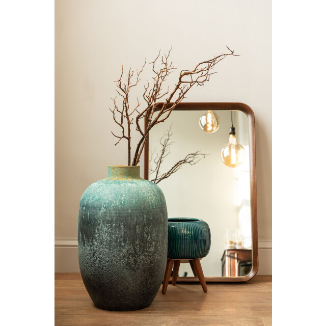 J-Line Vase vintage ceramic azure small 98540 large