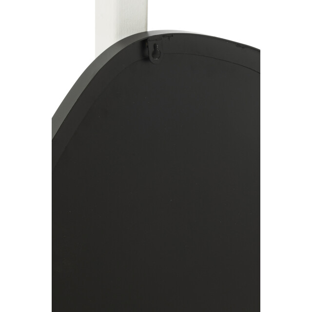 J-Line Wall mirror extrema iron/mirror black large 50811 large