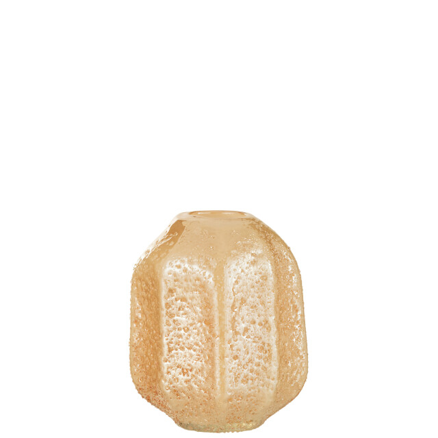 J-Line Vase glass light orange medium 32171 large