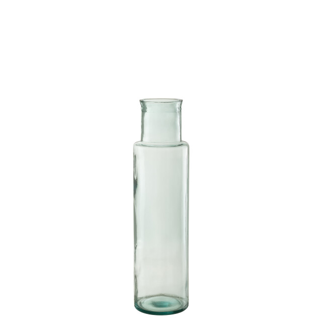 J-Line Vase cylinder recycled glass large 32777 large