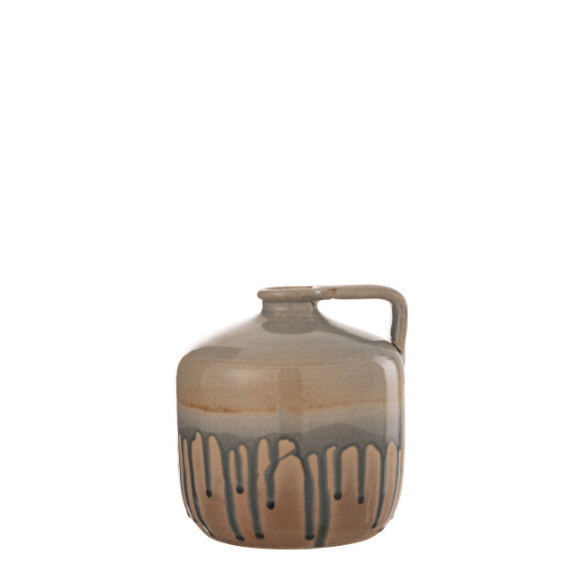 J-Line Jug handle ceramic beige/grey small 34738 large