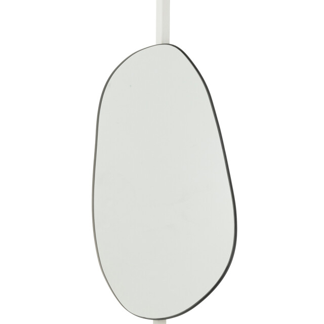 J-Line Wall mirror extrema iron/mirror black large 50811 large