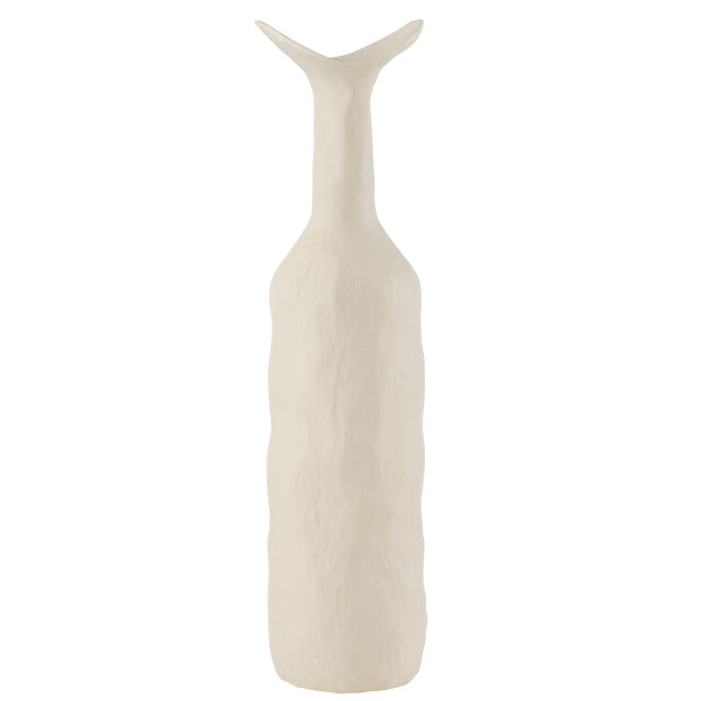 J-Line Vase agra aluminium white large 47574 large