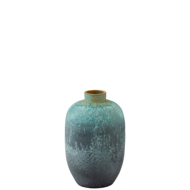 J-Line Vase vintage ceramic azure small 98540 large