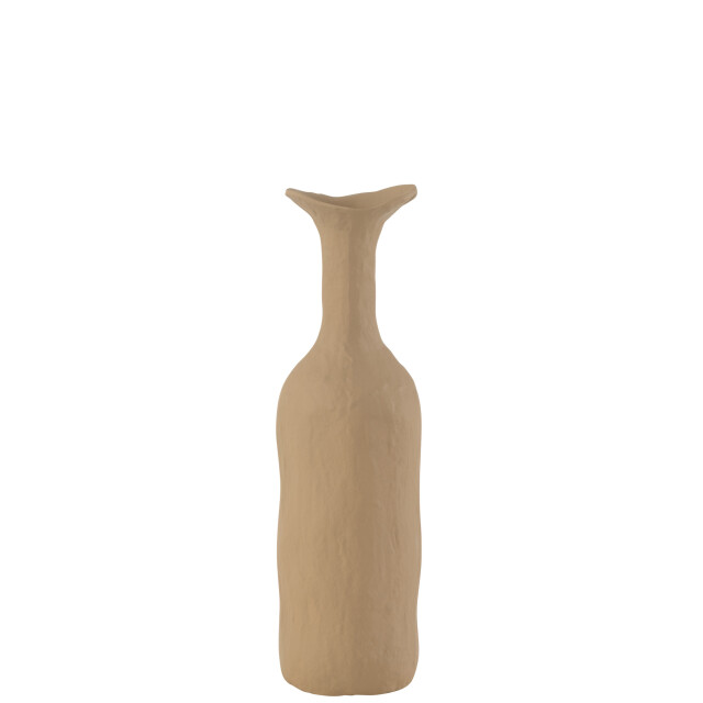 J-Line Vase agra aluminium beige large 47619 large