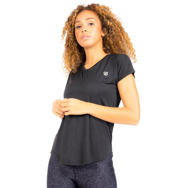 Dare2b Dames vigilant actief t-shirt UTRG4045_black large