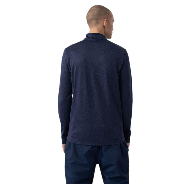 4F Heren aw23ubrum036 geborsteld thermoactief sweatshirt UTPP6325_navyblue large