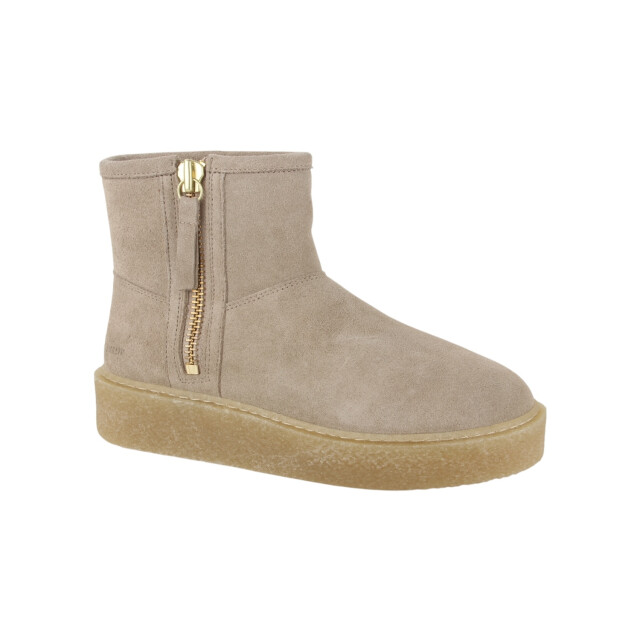 Blackstone Blackstone EL426 MOUTON Enkellaarzen Beige Blackstone EL426 MOUTON large