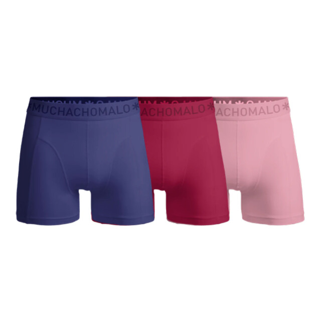 Muchachomalo Boys 3-pack boxer shorts solid SOLID1010-689J large