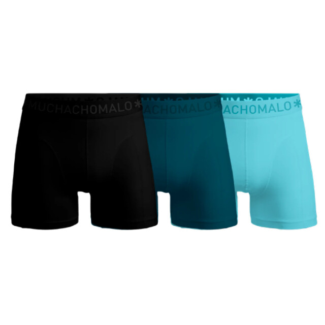 Muchachomalo Boys 3-pack boxer shorts solid SOLID1010-690J large