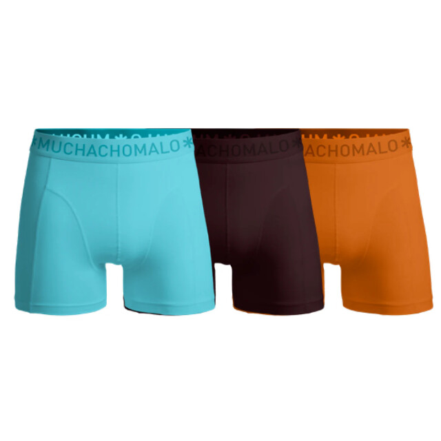Muchachomalo Boys 3-pack boxer shorts solid SOLID1010-691J large