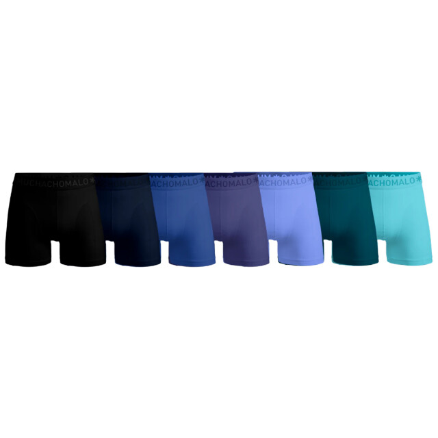 Muchachomalo Men 7-pack boxer shorts solid SOLID1010-770 large