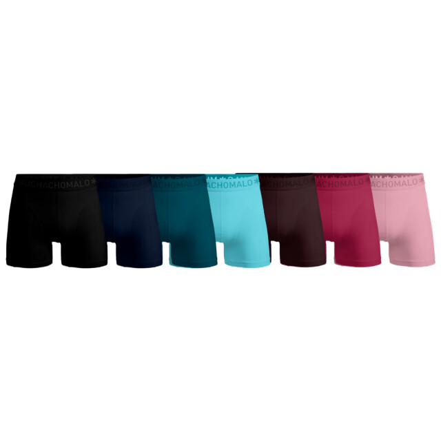 Muchachomalo Men 7-pack boxer shorts solid SOLID1010-772 large