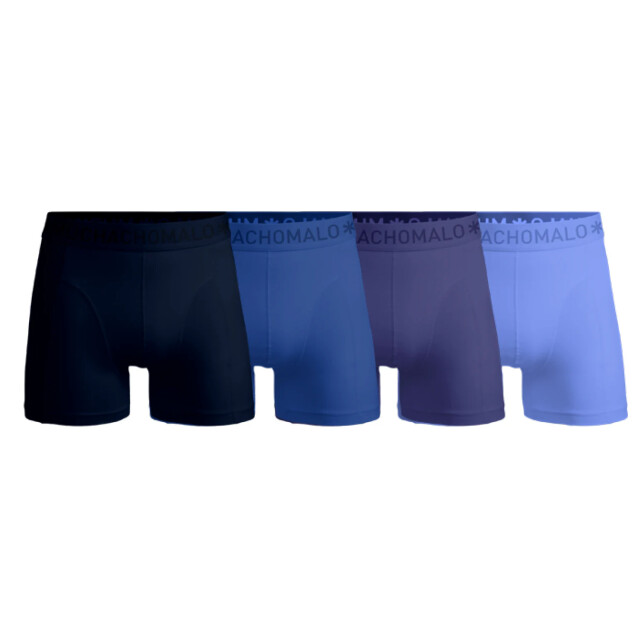 Muchachomalo Men 4-pack boxer shorts solid SOLID1010-697 large