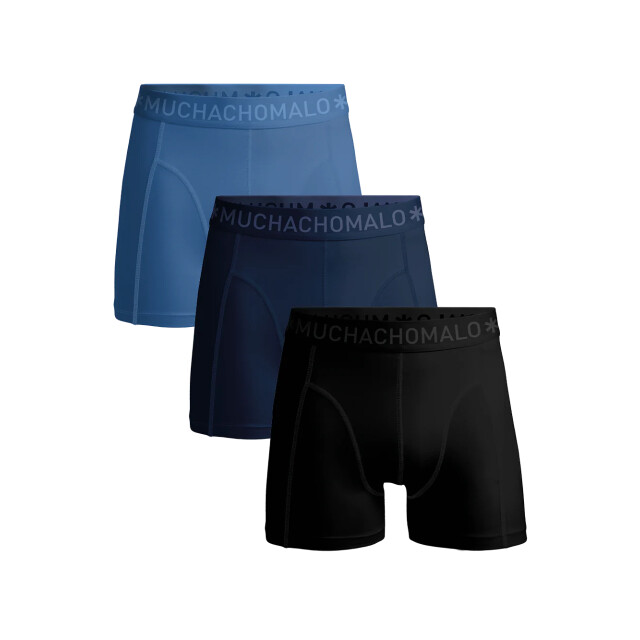 Muchachomalo Heren 3-pack boxershorts U-SOLID1010-1195 large