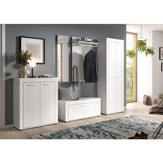 Furnilux Jam garderobekast paneel / spiegel melamine 3254823 large