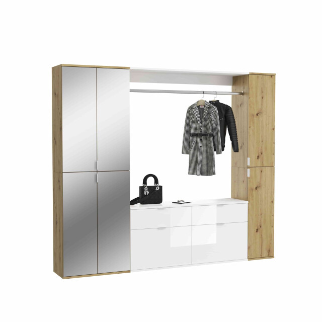 Furnilux Projectxcombinatie artisan nb witte spiegel 3256633 large