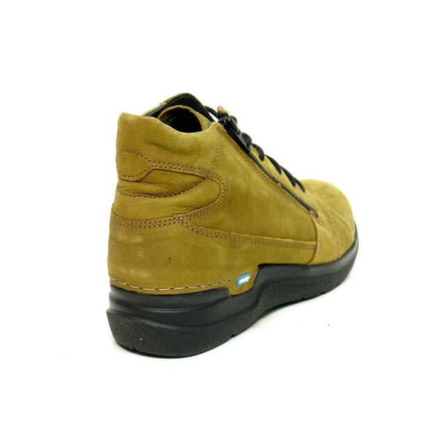Wolky 06606 Why Antique Nubuck Veterschoenen Geel 06606 Why Antique Nubuck large
