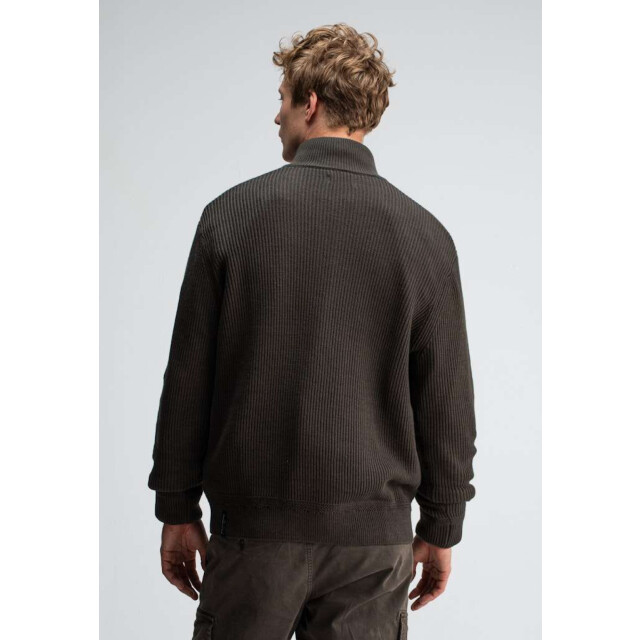 Butcher of Blue Galway half zip M2526001-696 large