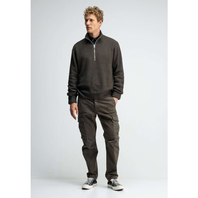 Butcher of Blue Galway half zip M2526001-696 large