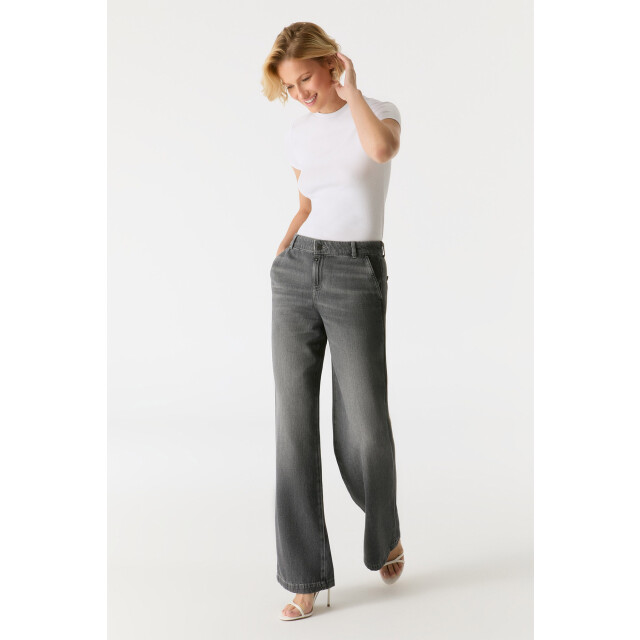 Cup of Joe Wide leg chino smoke grey Maxine-149 large