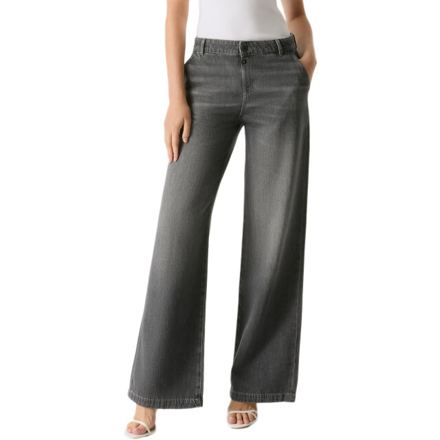 Cup of Joe Wide leg chino smoke grey Maxine-149 large