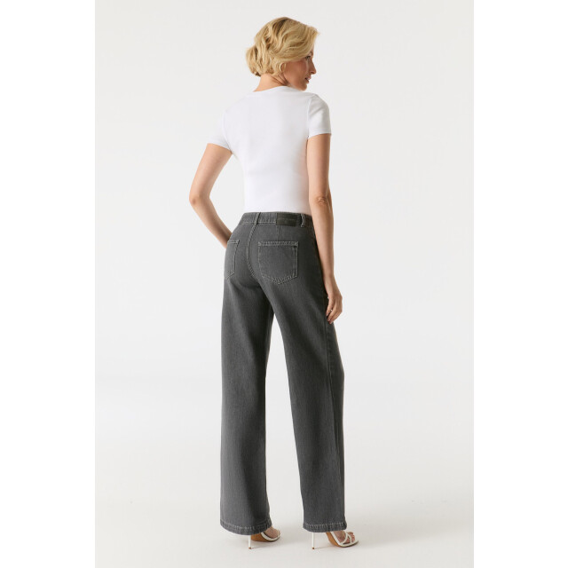 Cup of Joe Wide leg chino smoke grey Maxine-149 large