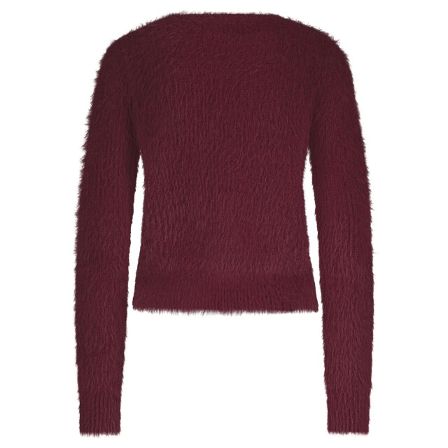 Red Button Fuzzyv ruby Fuzzyv Ruby large